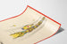 Vintage poster roltrap - Gelieve rechts te blijven staan