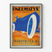 Vintage poster Pneumatyki Przemysł Polski Poznań