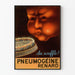 Vintage Poster Pneumogéine Renard Breath and Anniversary