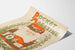 Vintage Pocket Magazine Poster met Kerstman