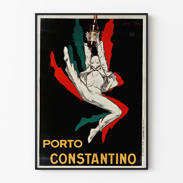 Vintage poster Porto Constantino muurdecoratie
