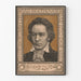 Poster portret Ludwig van Beethoven voor muzikale muurdecoratie