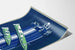 Vintage reclameposter voor product POS in buisvorm