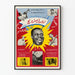 Vintage jazz poster Louis Armstrong and great musicians