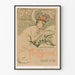 Vintage poster Salon des Cent tentoonstelling einde van de eeuw