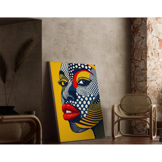 Pop Art Affiche - Pop Gezicht