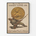 Historisch wanddecoratieposter: Voor Frankrijk giet je goud