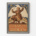 Vintage poster Pożyczka Odrodzenia Polski - Patriottische muursticker