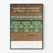 Architectuurposter Prairie School Minnesota Iowa Wisconsin