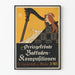 Vintage poster Prijs van de Wandelingen Artistieke compositie