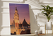 Photo print of the Tower - Lille Chamber of Commerce