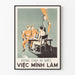 Vintage poster ter bewustwording van militaire vertrouwelijkheid