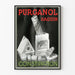 Vintage poster Purganol Daguin laxeermiddel bij obstipatie