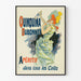 Vintage reclameposter Quinquina Dubonnet aperitief