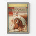 Vintage poster Quo Vadis - Lygia vastgemaakt aan de wilde stier
