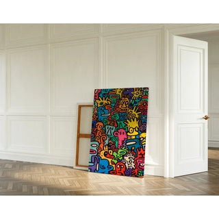 Pop Art Affiche - Univers van Figuren