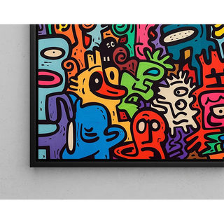 Pop Art Affiche - Univers van Figuren