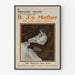 Vintage poster R. J.'s moeder - klassieke wanddecoratie