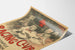 Vintage poster van de Racing Club wielerwedstrijd in Straatsburg 1898