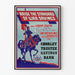 Vintage poster Verhoog de standaard van oorlogssparen muurdecoratie