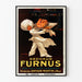 Vintage poster Furnus fornuiskachel - Koken zonder uitdrogen
