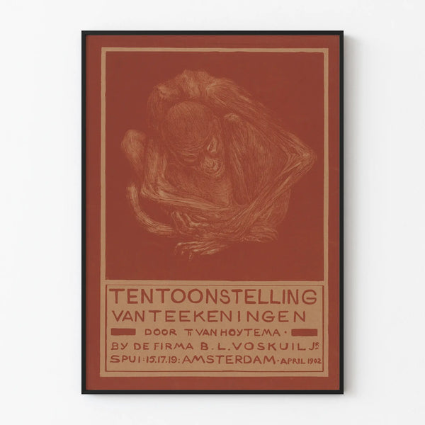 reclamekaart-met-ineengedoken-aap