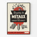 Vintage Poster Metaalrecycling voor het Smeden van Wapens