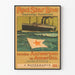 Vintage Poster Rode Ster Line - Overtocht Antwerpen-Amerika