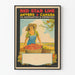 Vintage poster Red Star Line Antwerpen - Canada via Southampton & Cherbourg