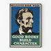 Vintage Poster Religious Book Week Good Books Build Character