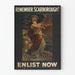 Vintage militair poster Remember Scarborough Schrijf je nu in