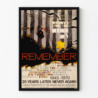 remember-sobibor-dachau-bergen-belsen-1945-1970-25-years-later-never-again