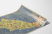 Decoratief poster met geïllustreerde kaart van Rhodos