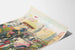 Retro poster Ride the Elephant Ride - Oosterse vintage wanddecoratie