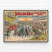 Vintage poster Ringling Bros World's Greatest Shows — ingelijst kunstwerk aan de muur