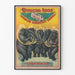 Vintage poster Ringling Bros olifant koperband