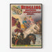 Vintage poster Ringling Brothers Romeinse hippodroom cursussen