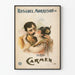 Vintage poster Carmen met Rosabel Morrison