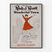Vintage Poster Wonderful Town met Rosalind Russell