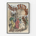 Vintage affiche Théâtre Taitbout Maskerbal