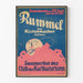 Vintage poster Sommerfest des Karikaturisten