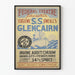 Vintage theaterposter Glencairn door Eugène S.S. O'Neill