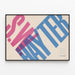 Exhibition poster S.W. Hayter at the Howard Wise Gallery — framed artwork on a wall