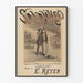 Vintage poster of Salammbô, an opera in 5 acts by Camille du Locle