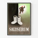 Vintage reclameposter Salysérum voor klassieke wanddecoratie
