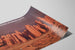 Decoratief landschapsposter Arches National Monument Utah — weergave van het kunstwerk