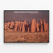 Decoratief landschapsposter Arches National Monument Utah — ingelijst kunstwerk aan de muur