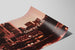 Vintage poster of Ghirardelli Square in San Francisco at dusk — artwork view