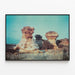 Oklahoma Rocky Formations Poster - Nature Wall Decoration — framed artwork on a wall