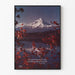 Poster Bergenlandschap Mt Hood Oregon met Inspirerende Quote